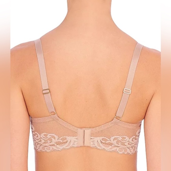 NATORI FEATHERS FULL FIGURE CONTOUR UNDERWIRE BRA 741299 SIZE 30G NEW WITH TAGS - Picture 2 of 7